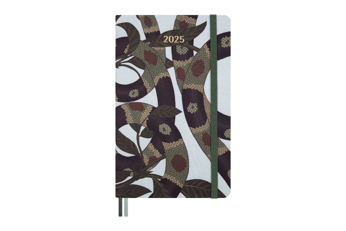 Een Moleskine 2025 12M Weekly Planner Large Snake Leaves + Gift Box koop je bij Moleskine.nl